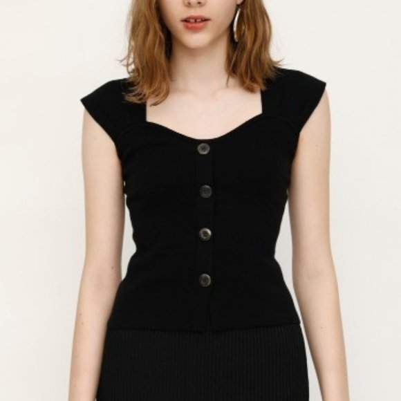 Knit Vest Top - Picture 2 of 6